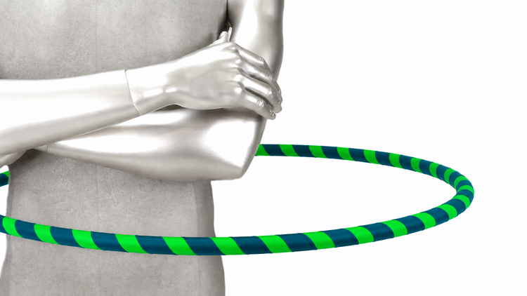 Hula Hoop Fitnessreifen Basic